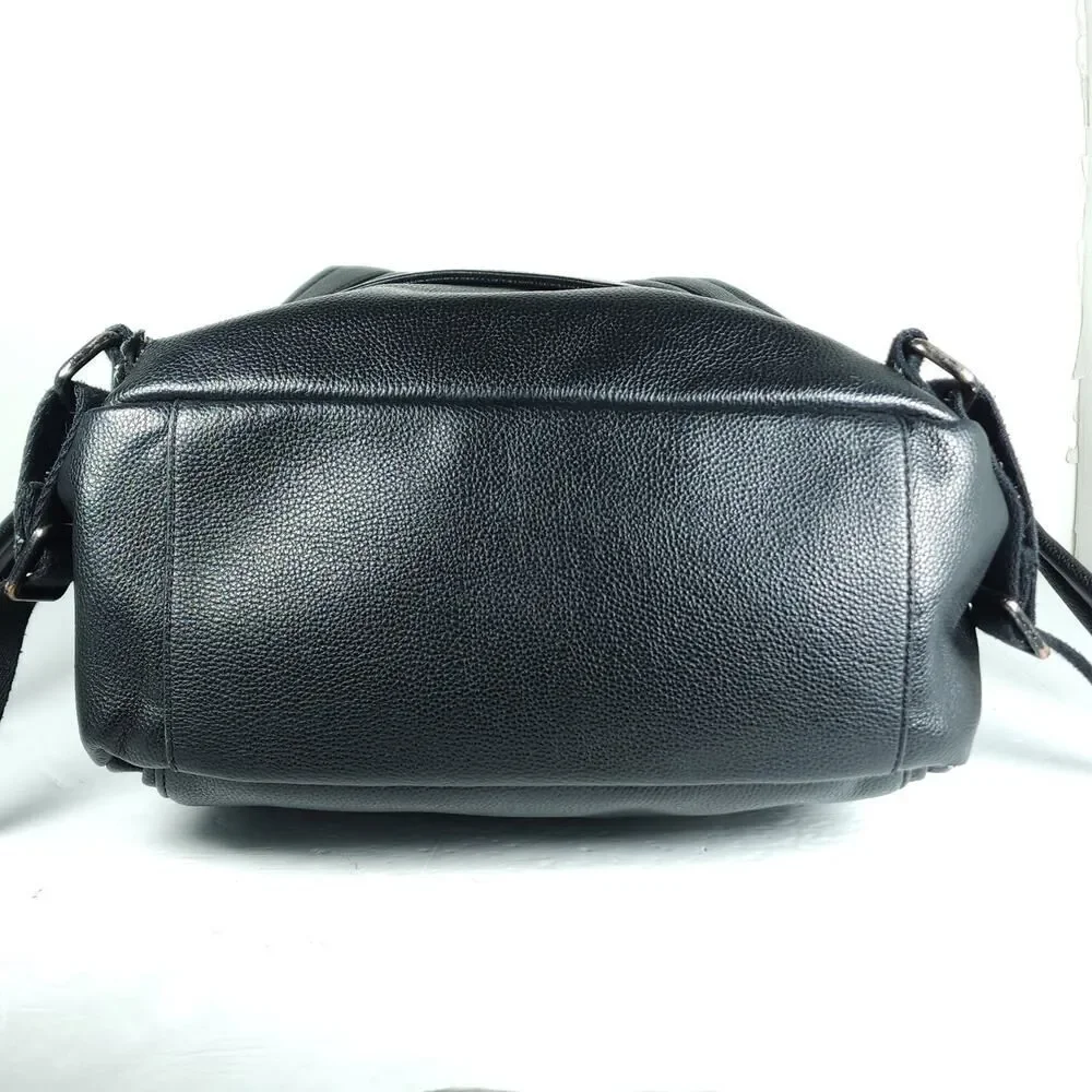 Away X Kode With Klossy Black Leather Travel Minimalist Backpack